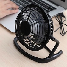Mini Tisch Lüfter Leise Ventilator Clip Tischventilator mit Akku Leise USB Fan