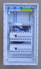 Hager AP Verteiler VA36CN fertig verdrahtet Eaton Sicherungskasten 3-reihig