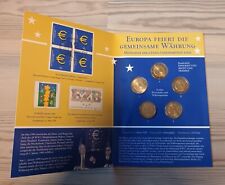 BUND, BRD Erinnerungsblatt 2009 mit 5x 2€ Euro-Gedenkmünzenset 10 Jahre WWU 2009