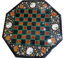 18 " Marmor Schach Table Top