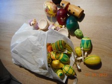  Osterkörbchen Osternest Osterkorb Osterhase  29 Teile bunt gemischt Second-Hand