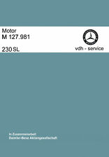 Mercedes Benz Ersatz-Teilekatalog Motor M 127.981 - 230 SL - Pagode