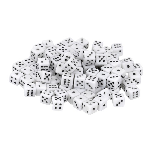 100 stück mini würfel - stück,