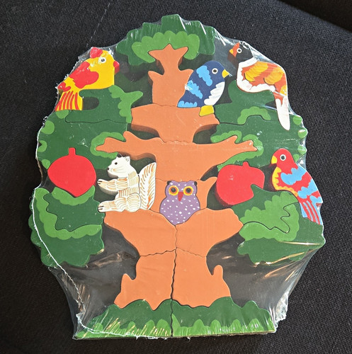 7630hj vintage 3d holzpuzzle - 3d,