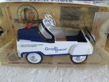 Blechauto Tretauto Modell 1:10 Golden Wheel Pedal Power OVP Diecast Polizeiauto