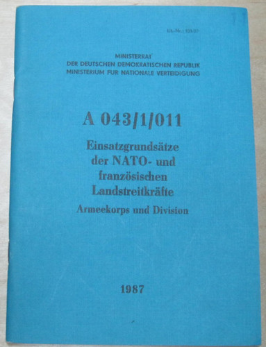 Nva handbuch dienstvorschrift - nva,