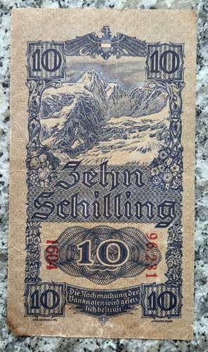 österreich schilling 1945 - 10,
