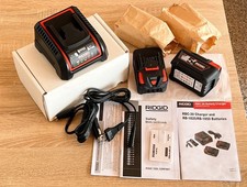 RIDGID RBC-30 + 2x RB-1850 AKKU-Set Ladegerät mit Akku 18V 5,0 Ah Viega Pressgun