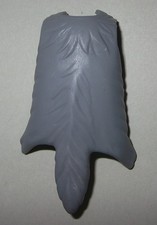 17353, 1x Wolfsfell, Fell- Umhang, Mantel, Cape, grau