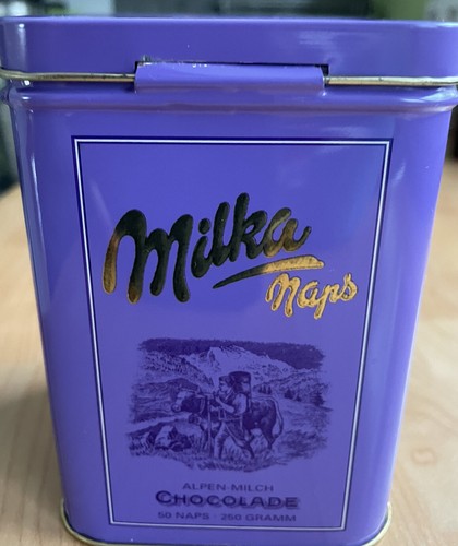 Alte blechdose milka - alte,