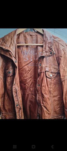 Lederjacke damen - lederjacke, 46