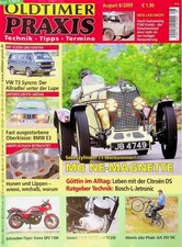 1) Oldtimer Praxis 08/2009 - MG NE Magnette Restaurie - Citroen DS 21 Pallas in