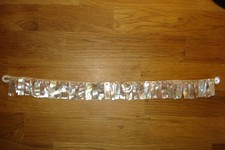 ECHTES PERLMUTT COLLIER AUS DEN 1950er JAHREN ZAUBERHAFT NOSTALGISCH CIRKA 37 CM