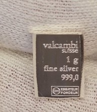 1 g Silberbarren