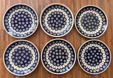 6x Bunzlauer Keramik Teller