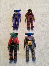 Tyco Dino Riders Figuren, 4 Stück, Vintage,