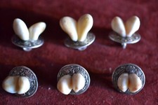 6 Stück Hirschgrandl,Trachten