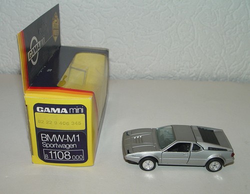 Gama mini 891 bmw m1 - -, bmw-m1