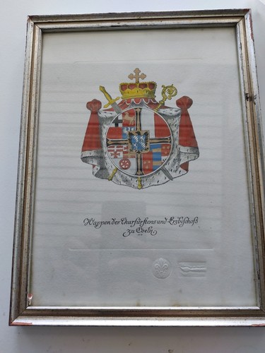 Wappen des kurfürsten - des, kurfürsten/