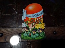 Alte Oblate Frohe Ostern Geprägt von Illert & E. Steinheim- Main 