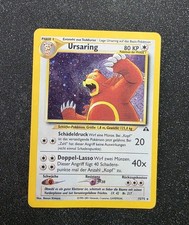Pokemon Karte Ursaring 15/75 Deutsch Holo Neo Entdeckung
