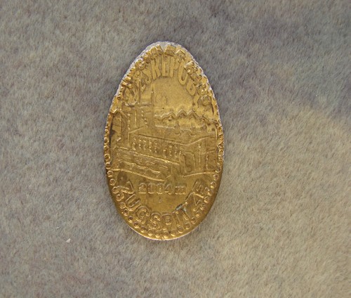 Elongated coin quetschmünze - elongated,