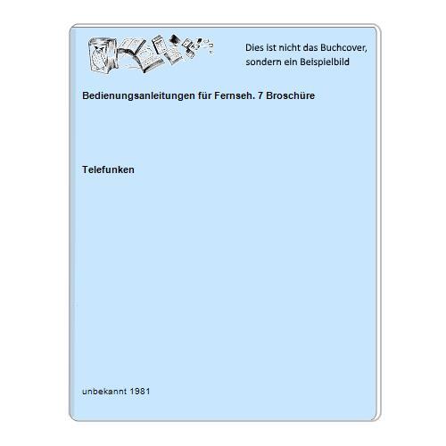 Bedienungsanleitungen für
