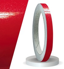 Zierstreifen rot metallic 10mm