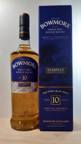 Bowmore tempest 10yo batch - bowmore,