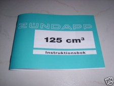 Instruktionsbok Zündapp KS