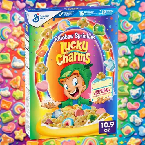 Lucky charms rainbow - charms,