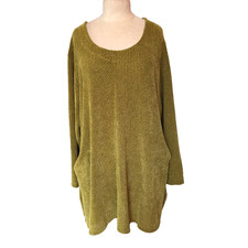 Damen Tunika Pullover Strick