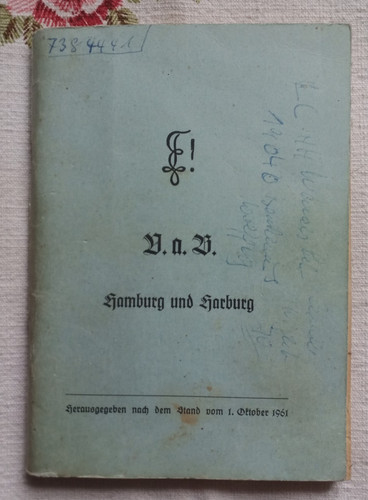 Hamburg und harburg - a.,