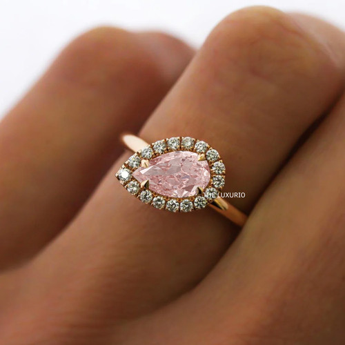 Diamantring 14k goldschliff - diamantring,
