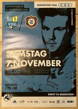 Plakat 2015 Chemnitz FC - FC