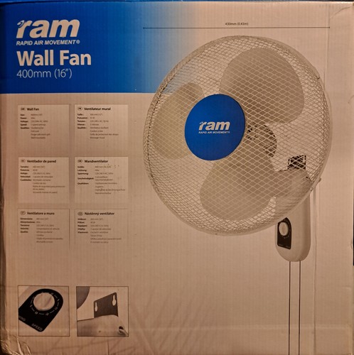 Ram wandventilator - ram, cm