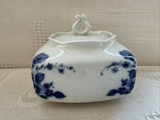 Porzellan Dose Echt Kobalt