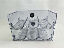 Kühlschrank Flaschenregal stapelbarer Organizer  für Dosen Flaschen Wein 2er Set