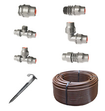 Rain Bird Tropfrohr/Tropfschlauch/Erdspieß/Erdhaken/Verbinder 16mm Lockverbinder