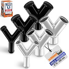 Alu Y-Stück Ø 13-200mm Rohr