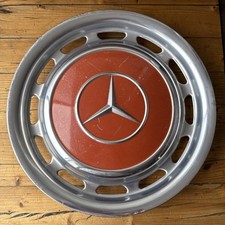 Mercedes Radkappe ENGLISCHROT 504 14“ mit Klammern W110 W114 W115 W116 W123 W126