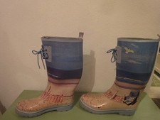 Schöne mediterane Gummistiefel von Giesswein, 1x getragen, Grösse 42