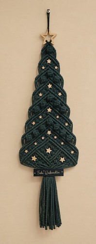 Makramee weihnachtsbaum - makramee,