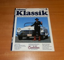 Motor Klassik 5/1985, Zündapp DB, Cadillac, NSU Ro 80, Borgward Traumwagen