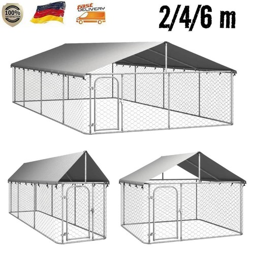 Outdoor hundezwinger mit dach - hundezwinger,