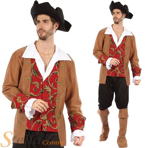 Herren piraten kostüm - herren, marine