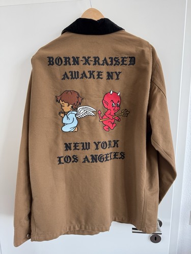 Awake born raised carhartt - x,