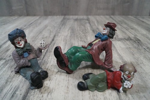 Gilde clown figur der - 3x,