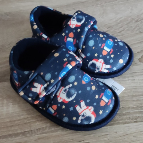 Jungen hausschuhe blau - jungen,