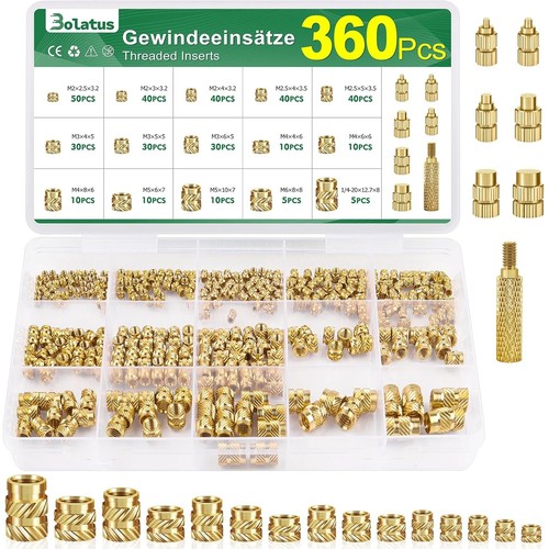 360 tlg gewindeeinsätze - 360-tlg.,